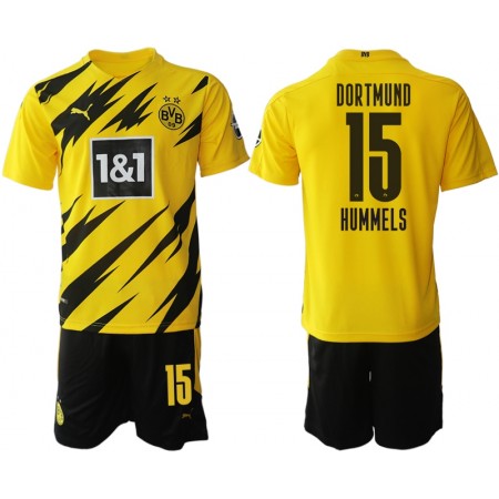 Tenue BV 09 Borussia Dortmund Mats Hummels 15 Enfant Domicile 2020-2021 Maillot de Foot